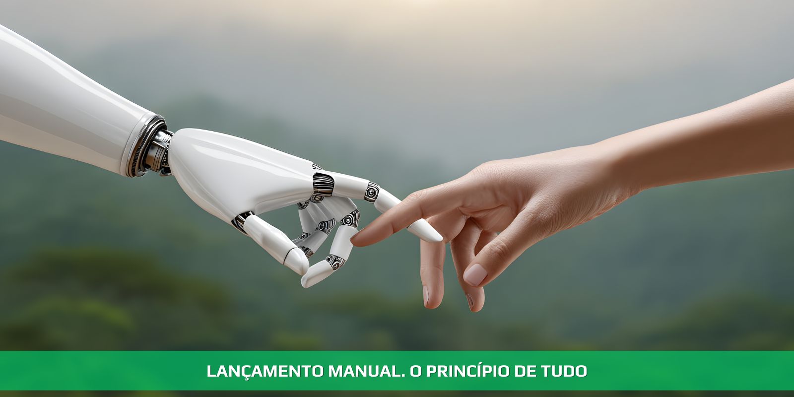Figura 4 - LANÇAMENTO MANUAL NA CONTABILIDADE. PERTO DO FIM